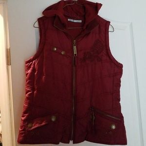 Burgundy Vest